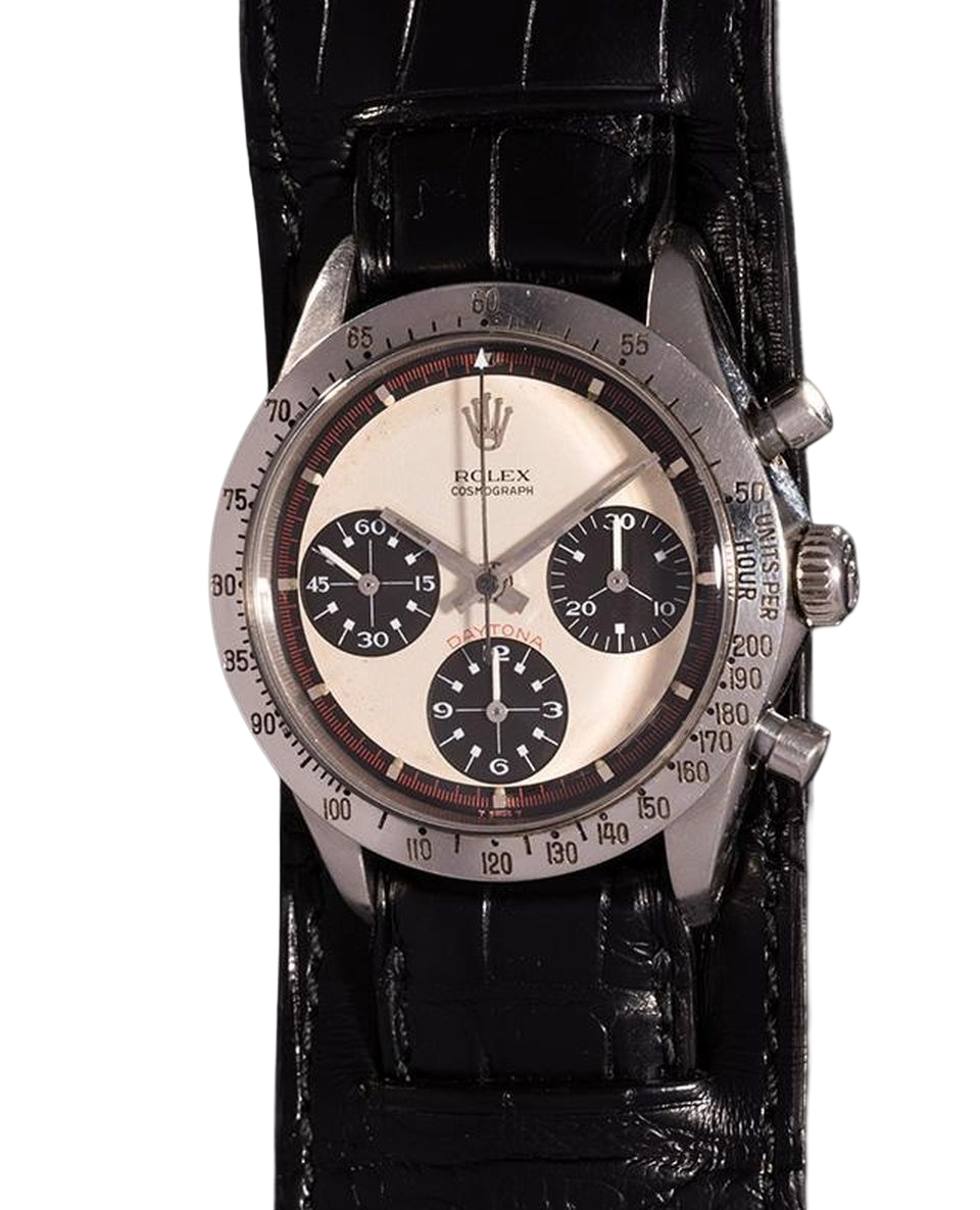 Angled view of the Rolex Daytona Ref. 6239 watch head