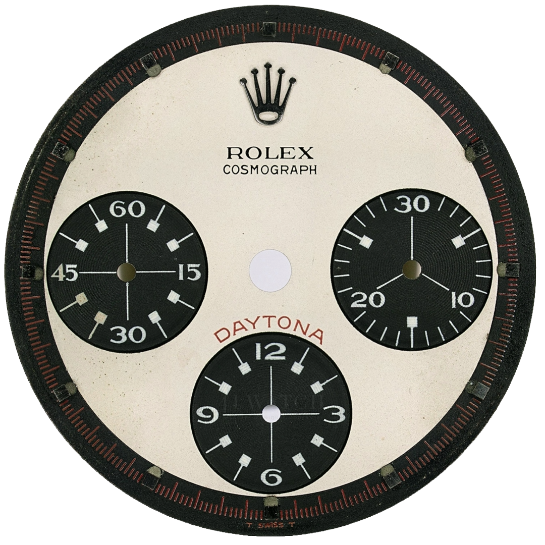 Full exotic dial from a Rolex Daytona Ref. 6239